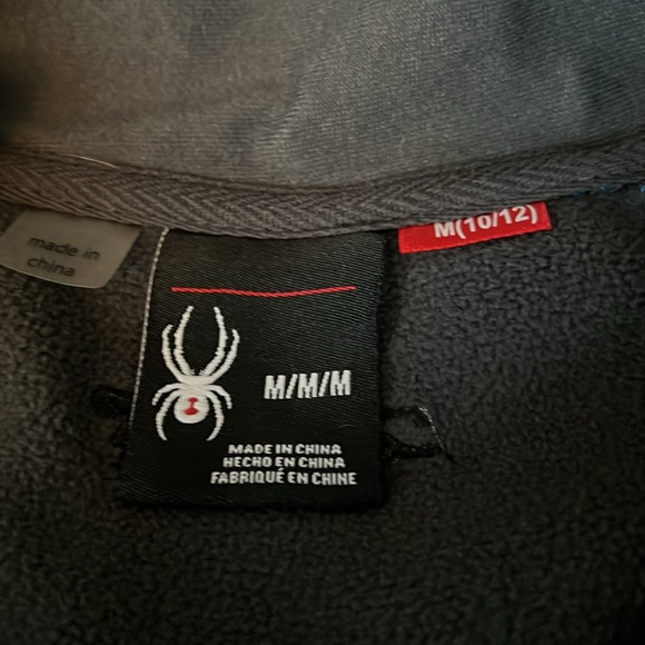 Spyder Boy's Outbound 1/2 Zip Fleece - Picture 3 of 4